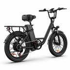 VELKOOR E20 folding fat tyre electric bike