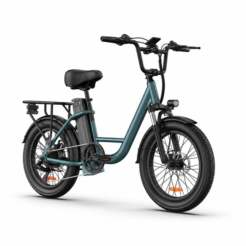 VELKOOR E20 folding fat tyre electric bike