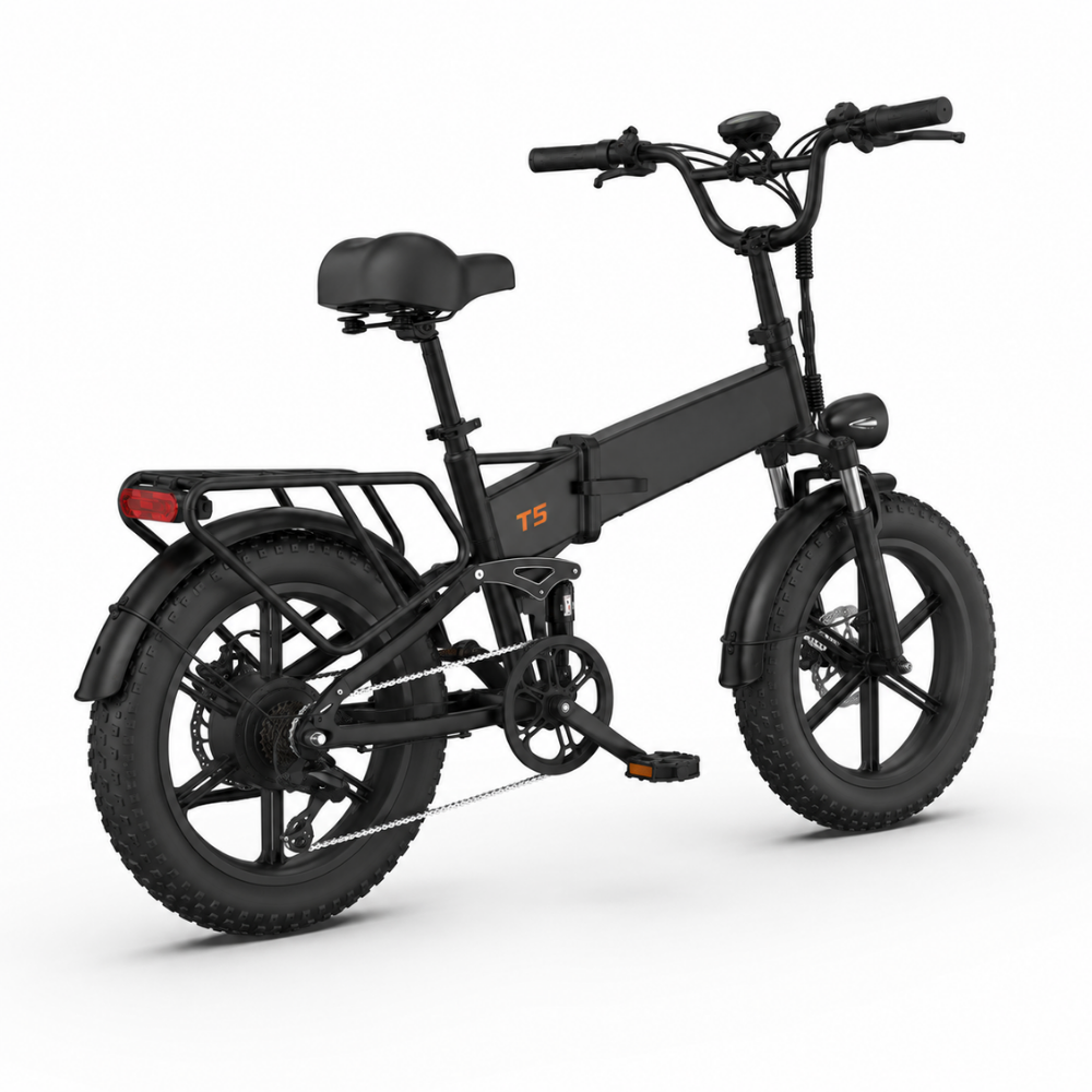 VELKOOR T5 folding fat tyre electric bike