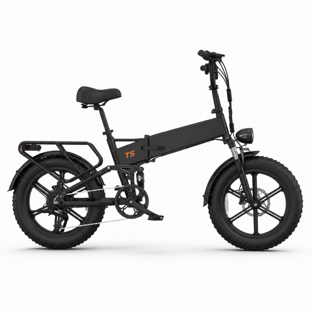 VELKOOR T5 folding fat tyre electric bike