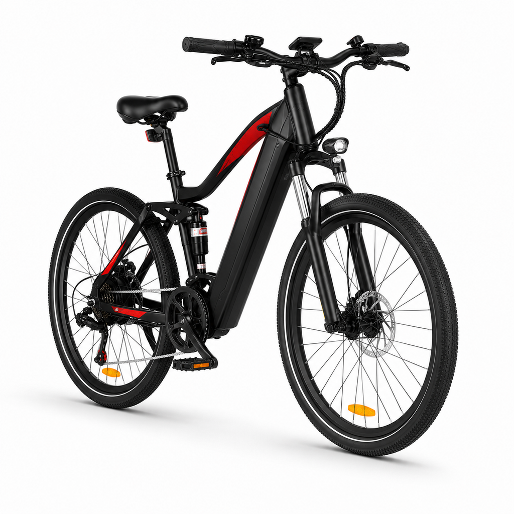 VELKOOR XD26 full suspension electric mountain bike