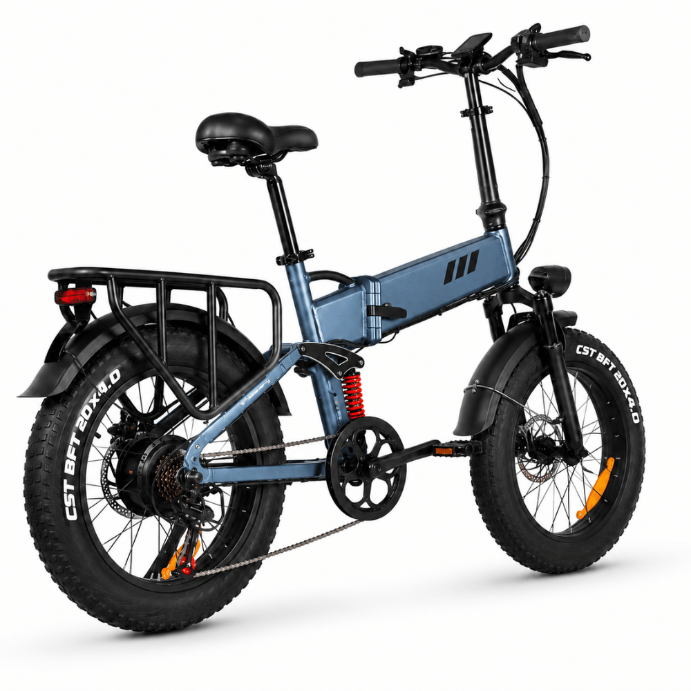 VELKOOR RS-A02 PRO folding full suspension electric bike