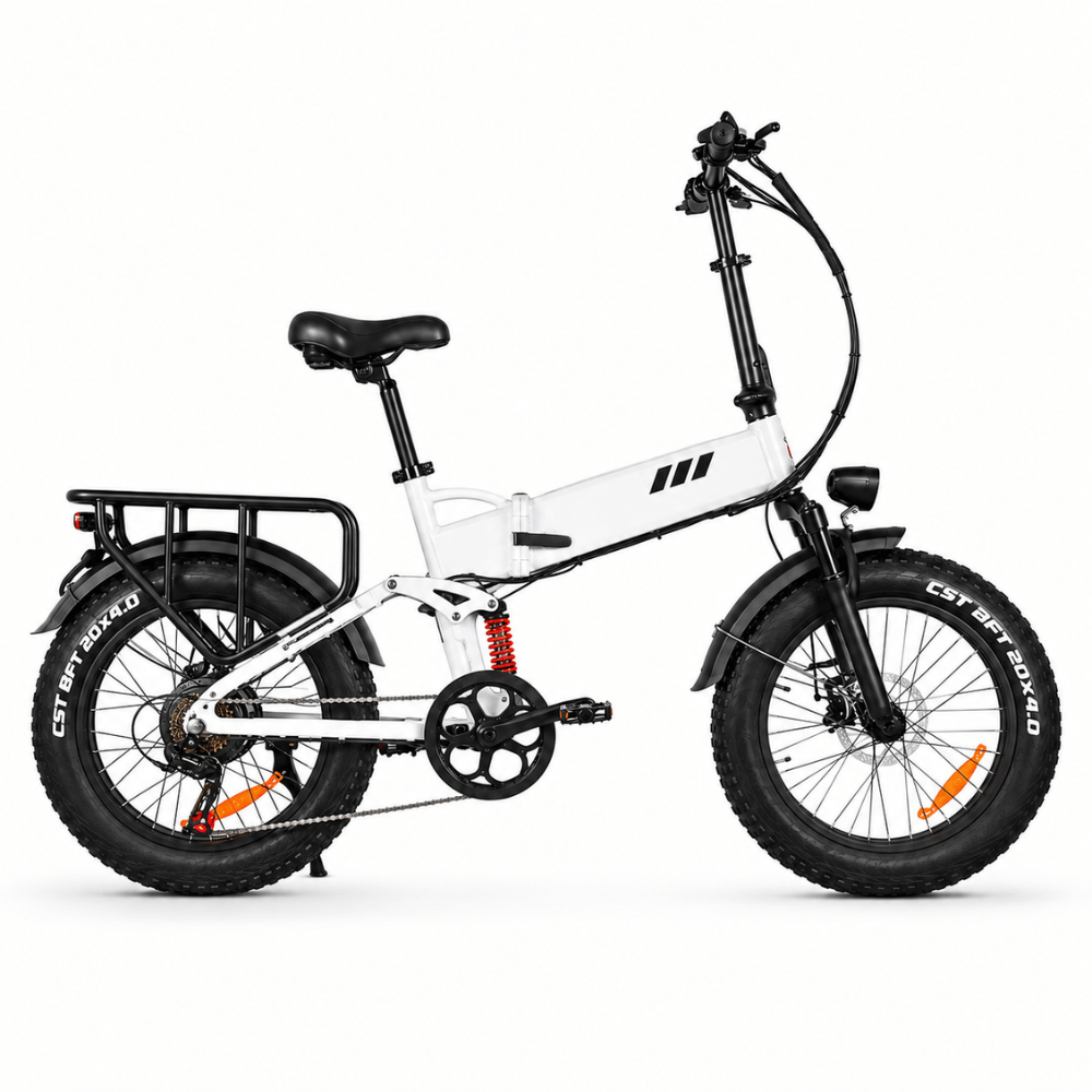 VELKOOR RS-A02 PRO folding full suspension electric bike