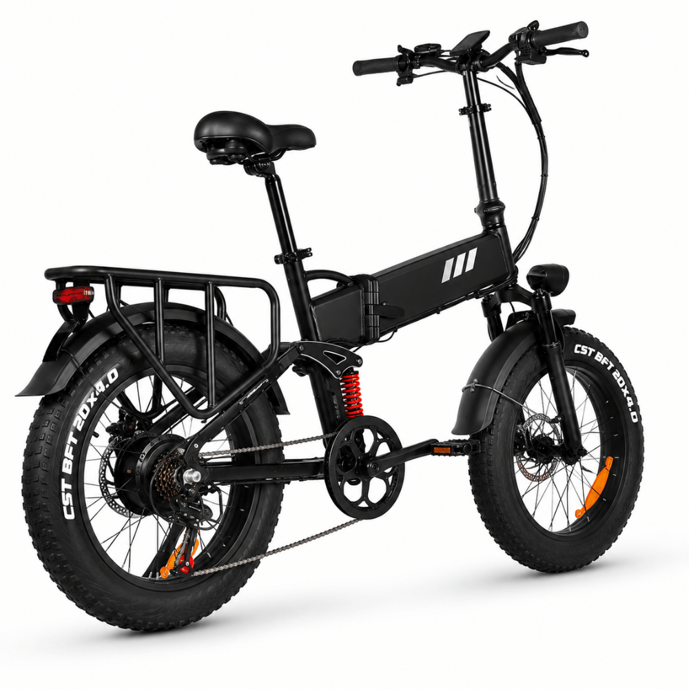 VELKOOR RS-A02 PRO folding full suspension electric bike