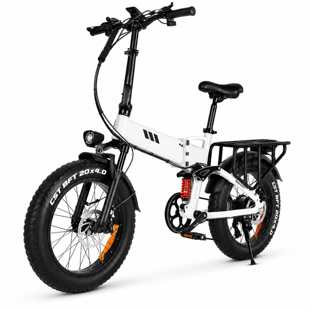 VELKOOR RS-A02 PRO folding full suspension electric bike
